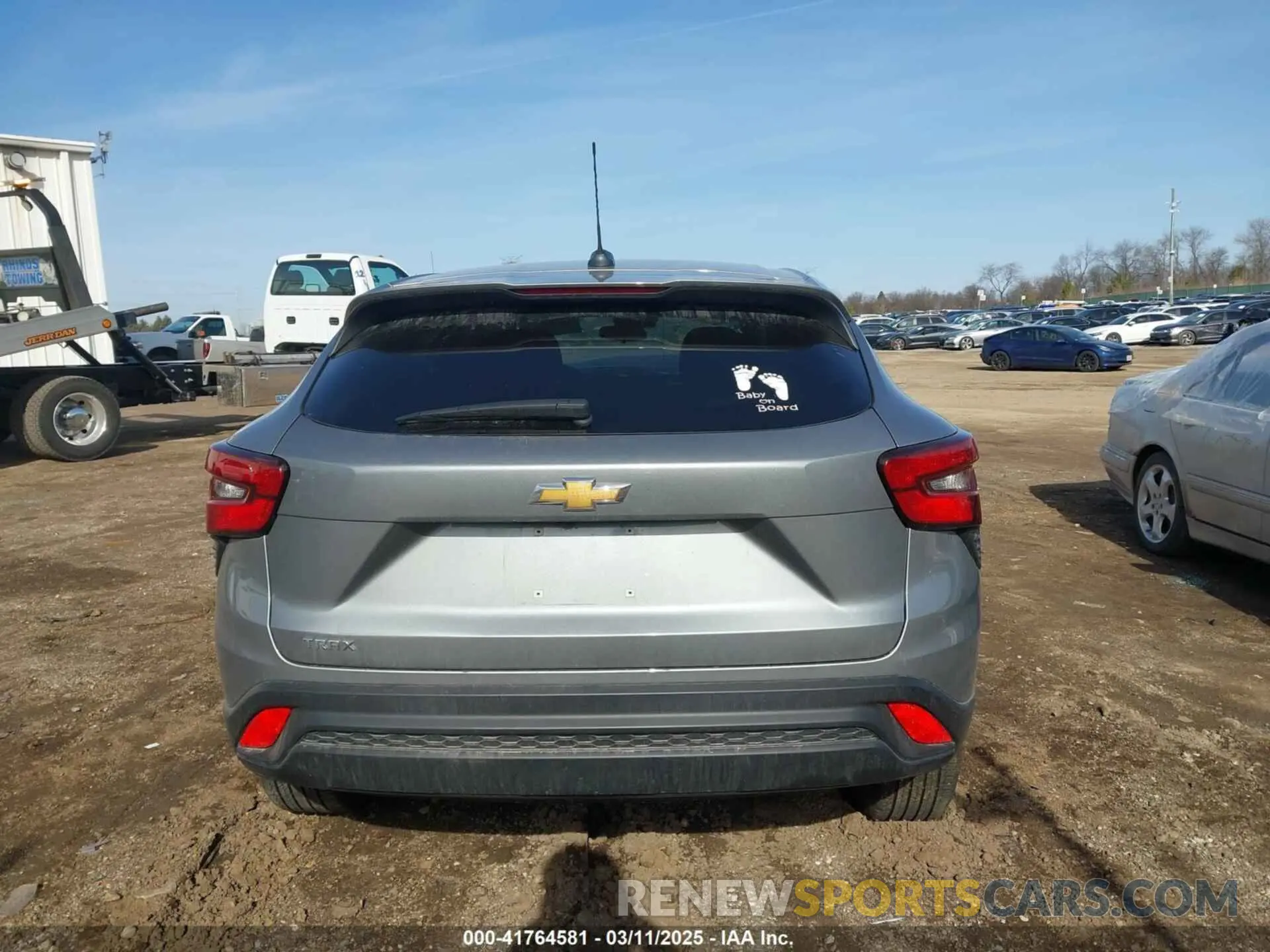 17 fotografías del automóvil dañado KL77LFE27RC050583 CHEVROLET TRAX 2024