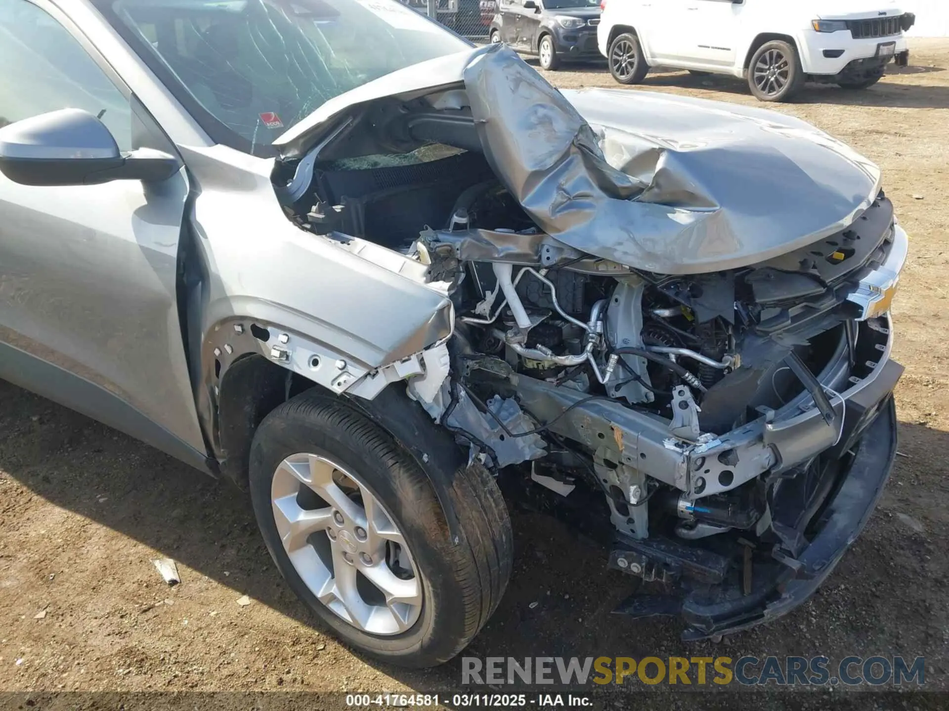 6 fotografías del automóvil dañado KL77LFE27RC050583 CHEVROLET TRAX 2024