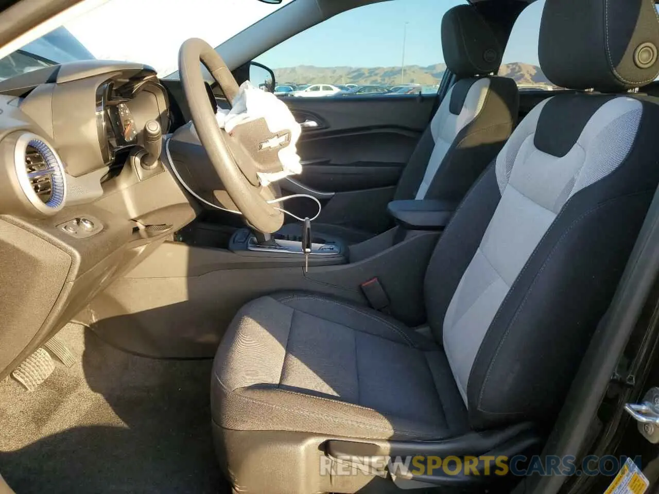 7 fotografías del automóvil dañado KL77LFE27RC120986 CHEVROLET TRAX 2024