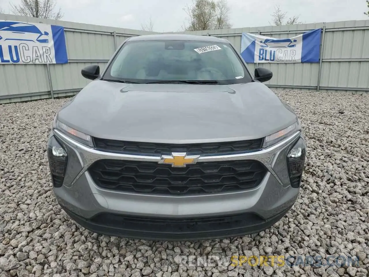 5 fotografías del automóvil dañado KL77LFE28RC084919 CHEVROLET TRAX 2024