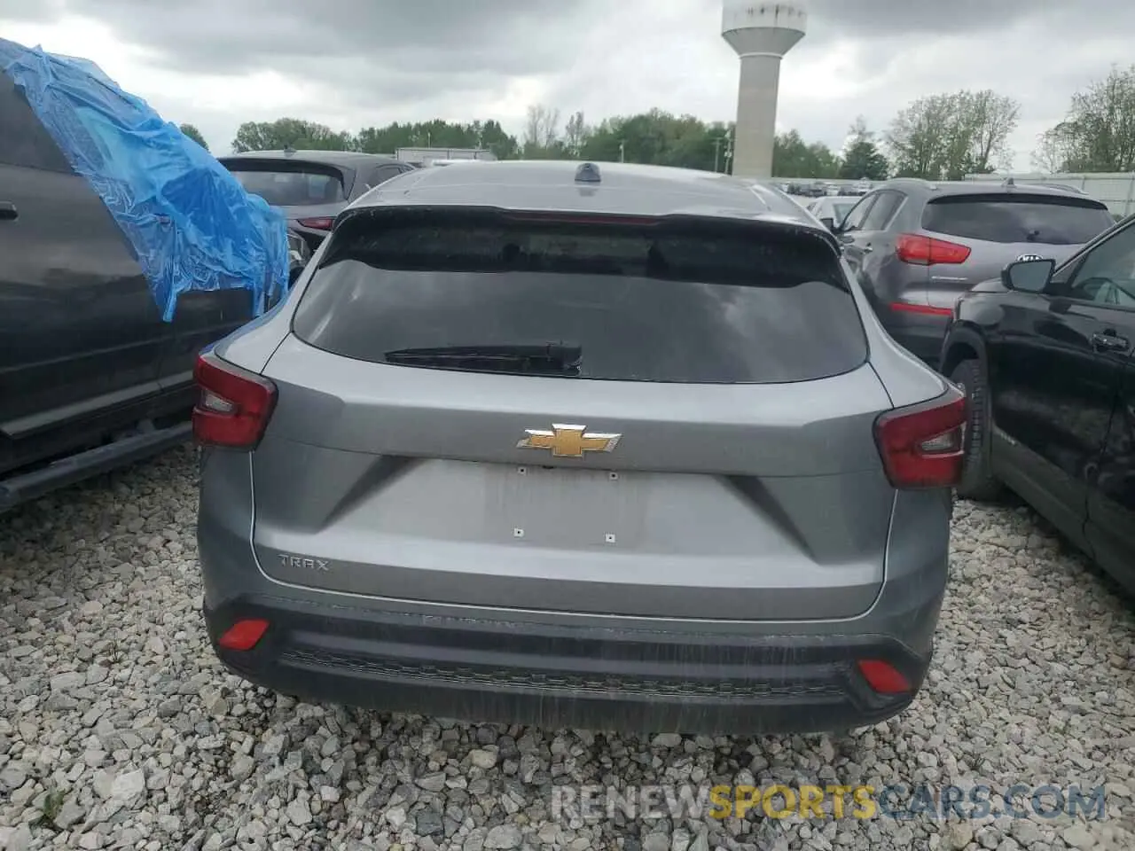6 fotografías del automóvil dañado KL77LFE28RC084919 CHEVROLET TRAX 2024