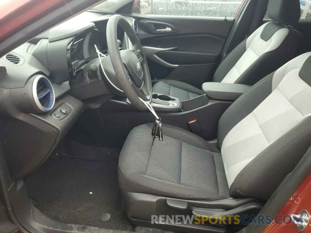 7 fotografías del automóvil dañado KL77LFE28RC096407 CHEVROLET TRAX 2024