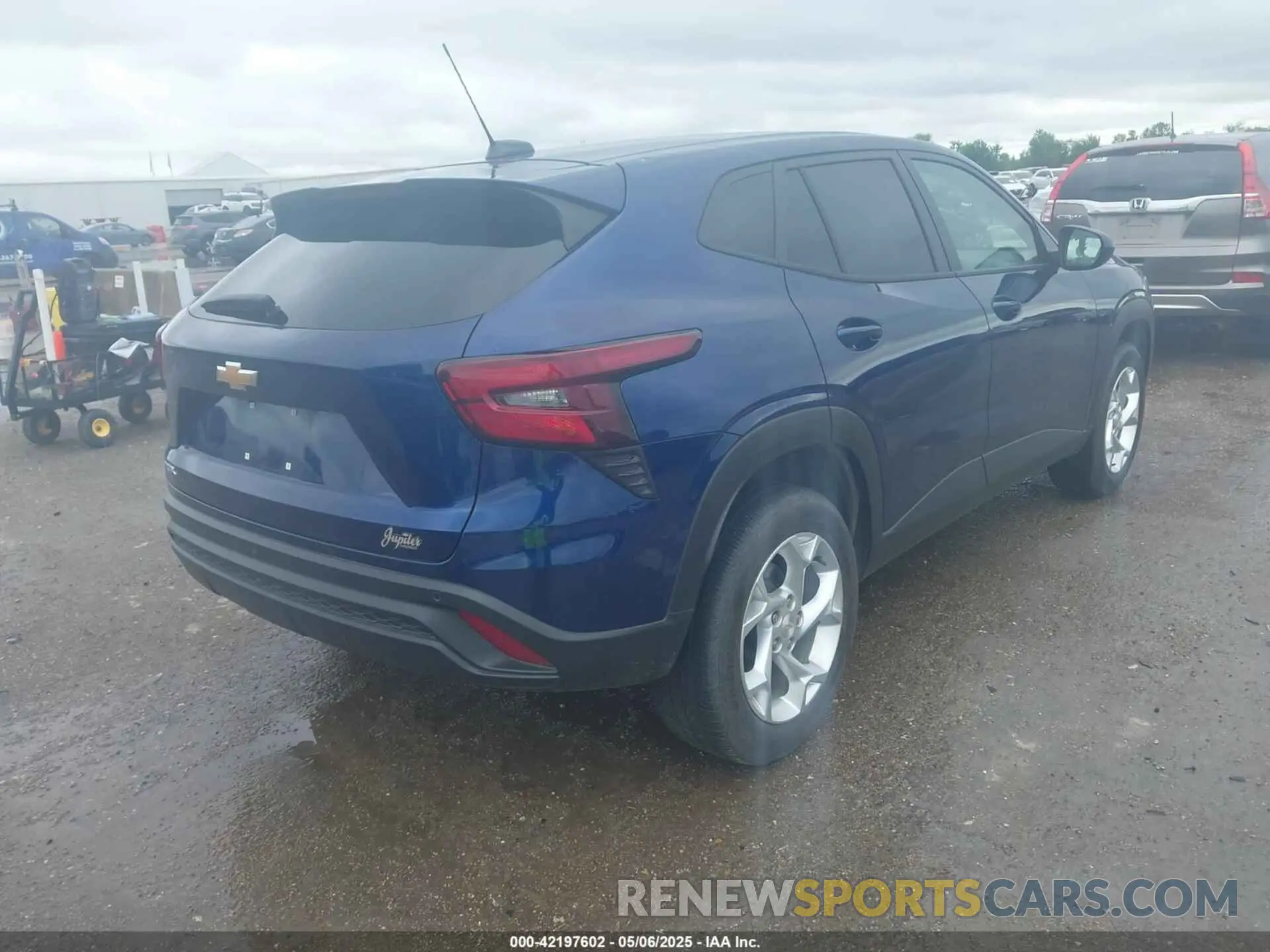 4 fotografías del automóvil dañado KL77LFE28RC166620 CHEVROLET TRAX 2024