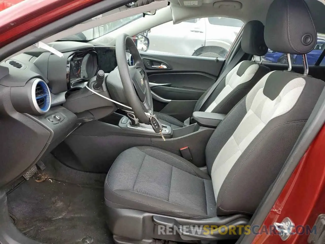 7 fotografías del automóvil dañado KL77LFE28RC213483 CHEVROLET TRAX 2024
