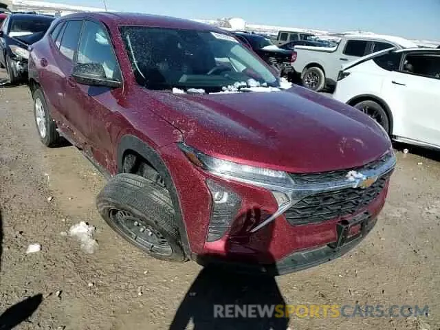 10 fotografías del automóvil dañado KL77LFE29RC122268 CHEVROLET TRAX 2024