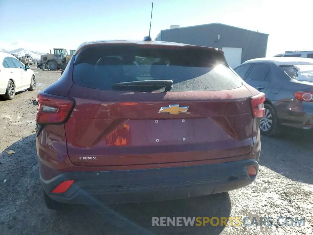 6 fotografías del automóvil dañado KL77LFE29RC122268 CHEVROLET TRAX 2024
