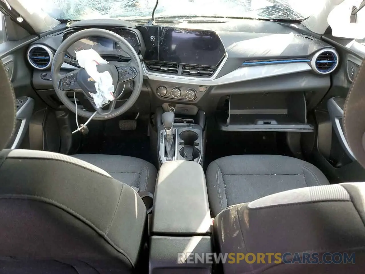 8 fotografías del automóvil dañado KL77LFE29RC207577 CHEVROLET TRAX 2024