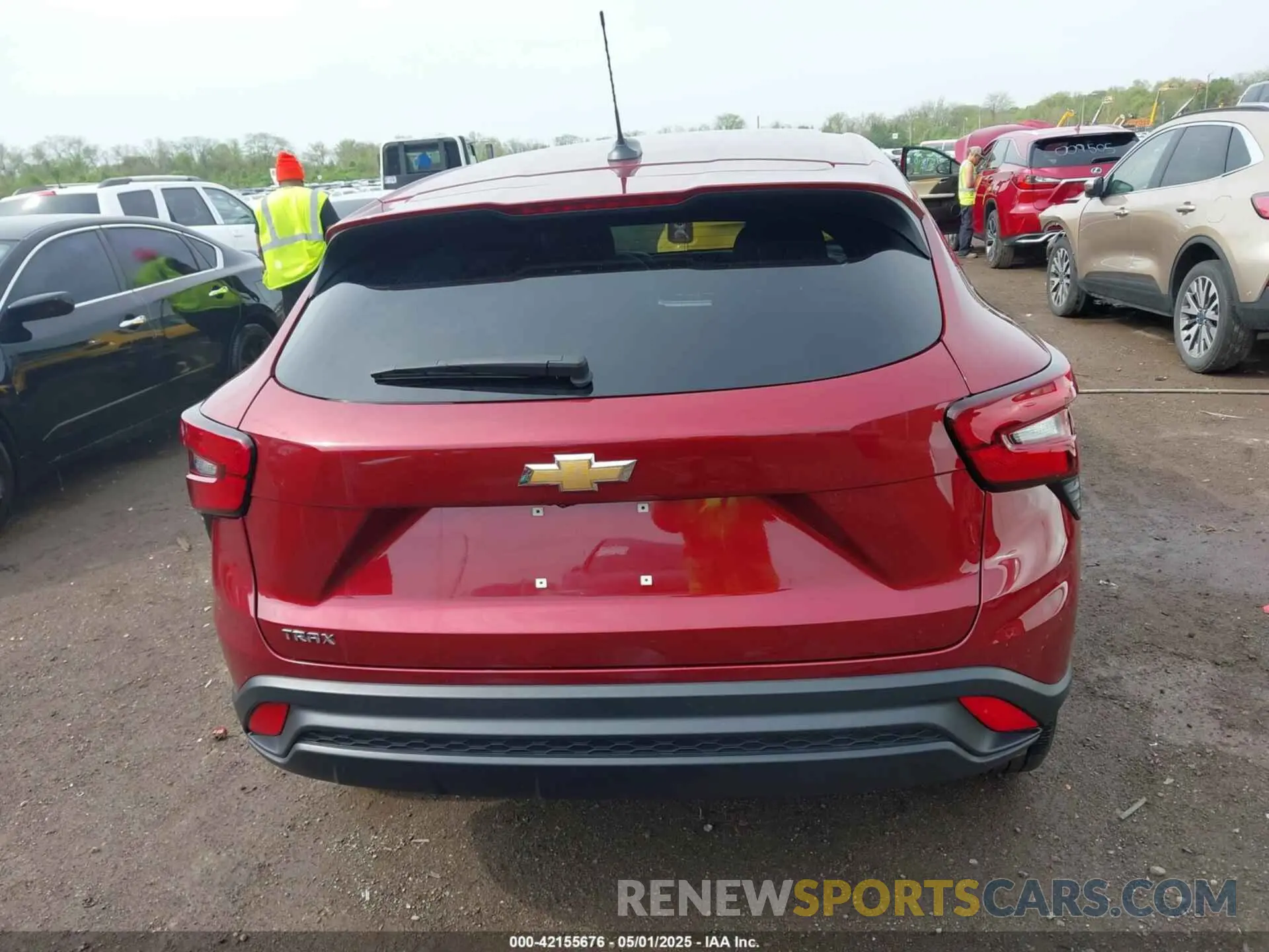 17 fotografías del automóvil dañado KL77LFE2XRC011826 CHEVROLET TRAX 2024