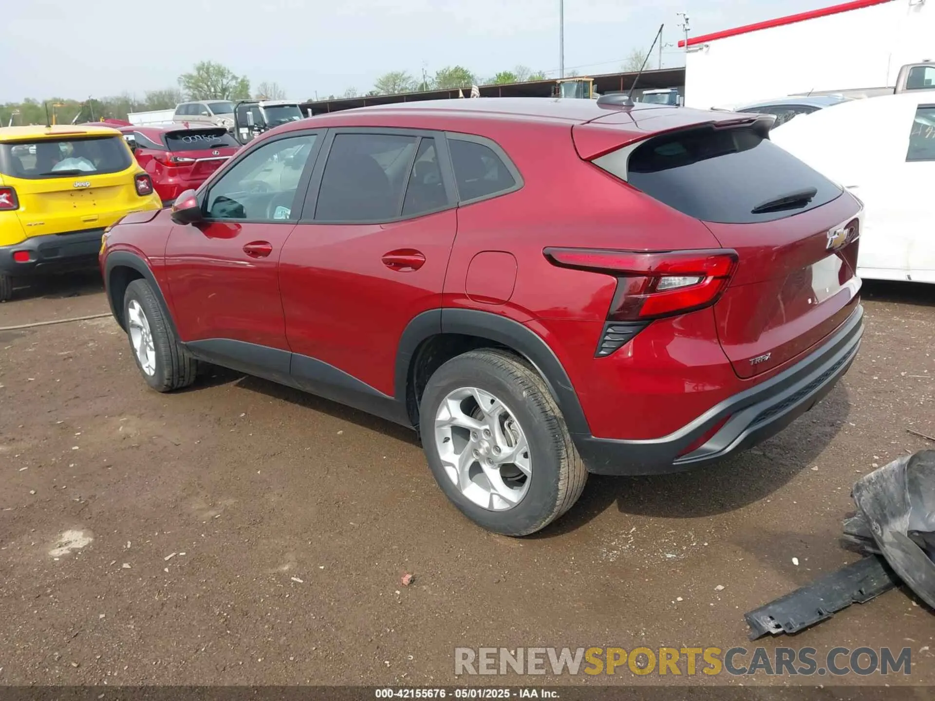 3 fotografías del automóvil dañado KL77LFE2XRC011826 CHEVROLET TRAX 2024