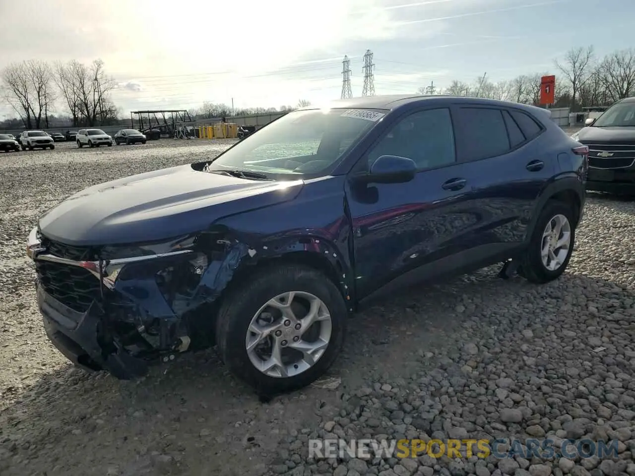 1 fotografías del automóvil dañado KL77LFE2XRC075381 CHEVROLET TRAX 2024