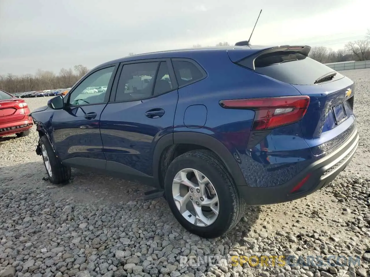 2 fotografías del automóvil dañado KL77LFE2XRC075381 CHEVROLET TRAX 2024