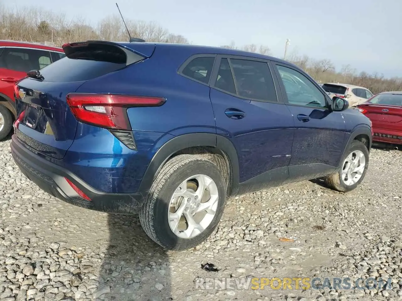 3 fotografías del automóvil dañado KL77LFE2XRC075381 CHEVROLET TRAX 2024