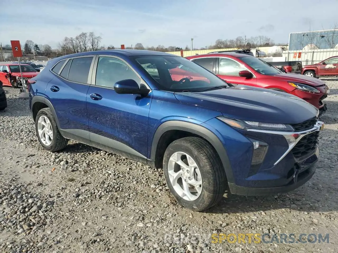 4 fotografías del automóvil dañado KL77LFE2XRC075381 CHEVROLET TRAX 2024