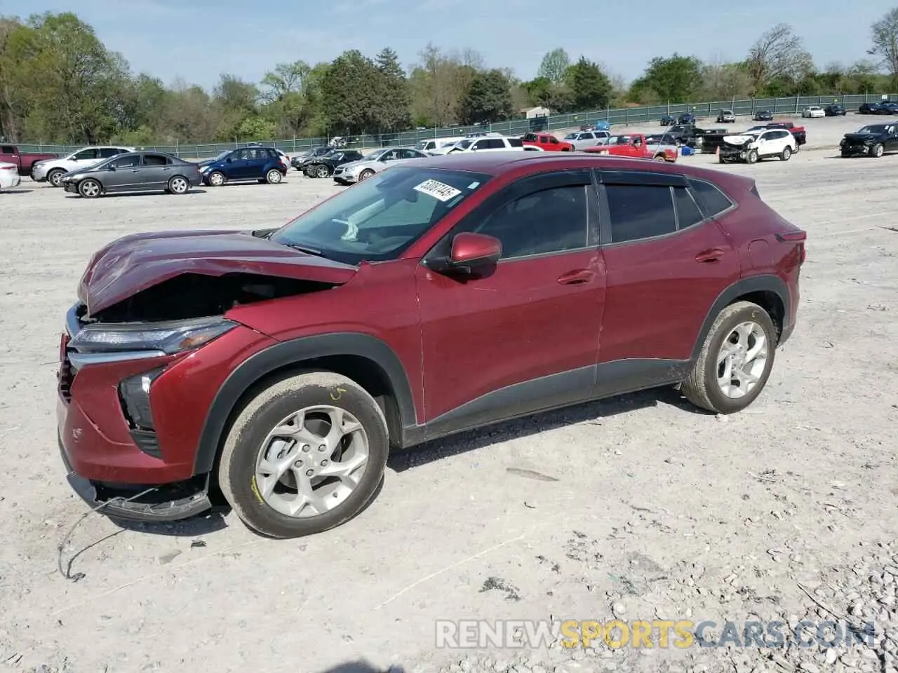 1 fotografías del automóvil dañado KL77LFE2XRC098661 CHEVROLET TRAX 2024