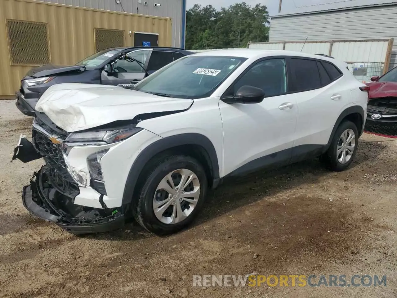 1 fotografías del automóvil dañado KL77LFE2XRC161824 CHEVROLET TRAX 2024