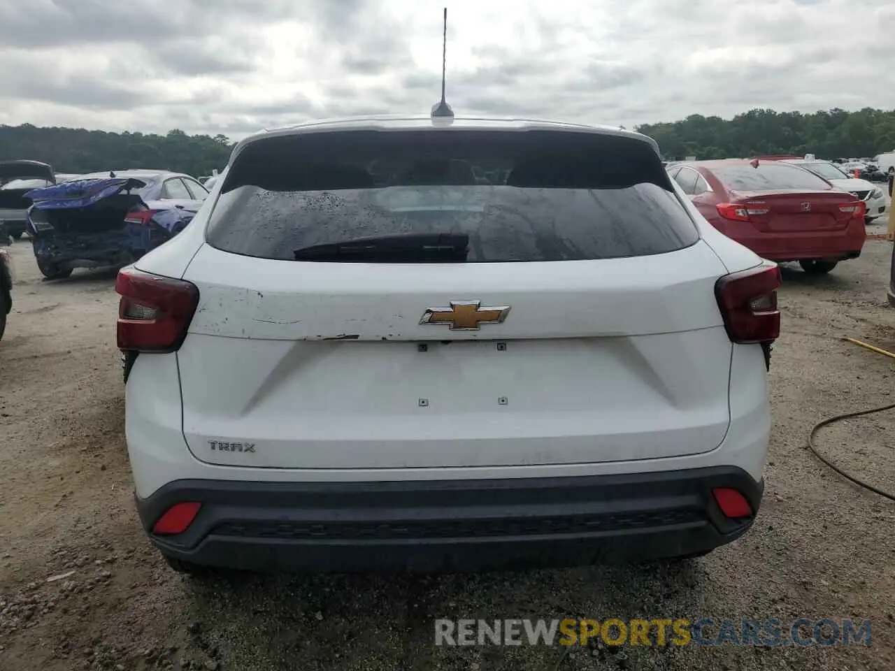 6 fotografías del automóvil dañado KL77LFE2XRC161824 CHEVROLET TRAX 2024