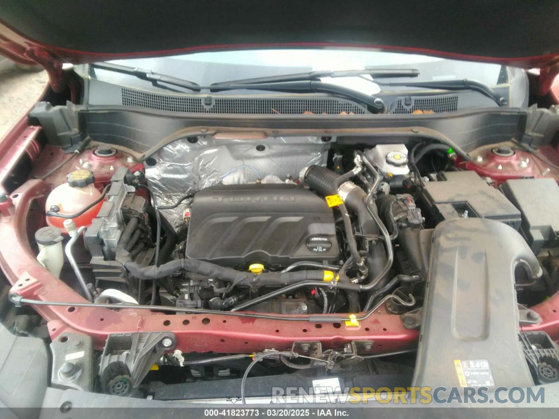 10 fotografías del automóvil dañado KL77LGE21RC007430 CHEVROLET TRAX 2024