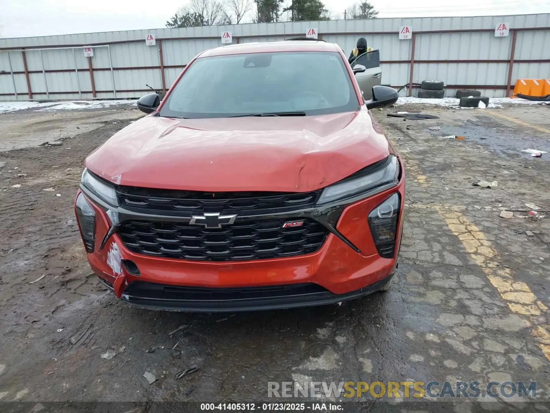 12 fotografías del automóvil dañado KL77LGE21RC029069 CHEVROLET TRAX 2024