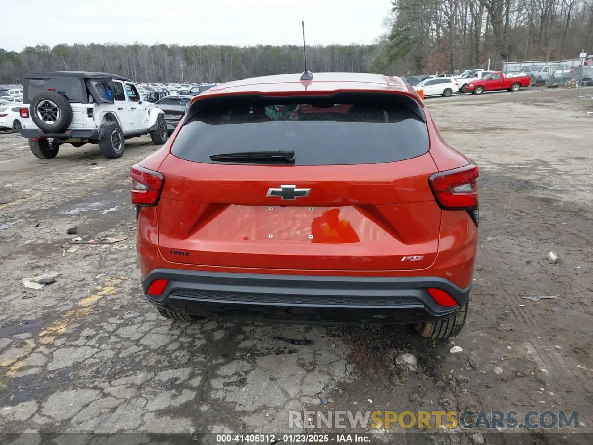 16 fotografías del automóvil dañado KL77LGE21RC029069 CHEVROLET TRAX 2024