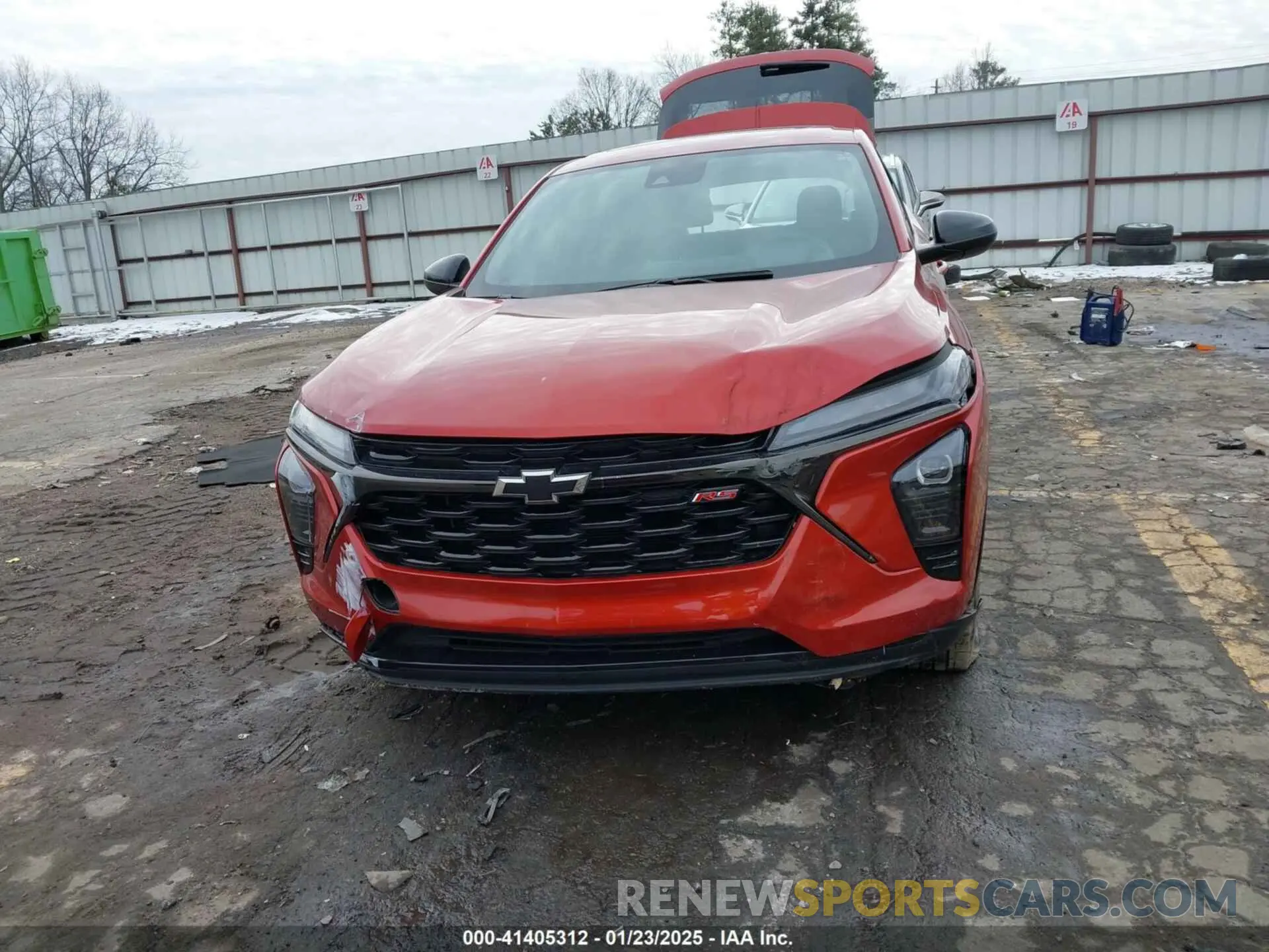 6 fotografías del automóvil dañado KL77LGE21RC029069 CHEVROLET TRAX 2024