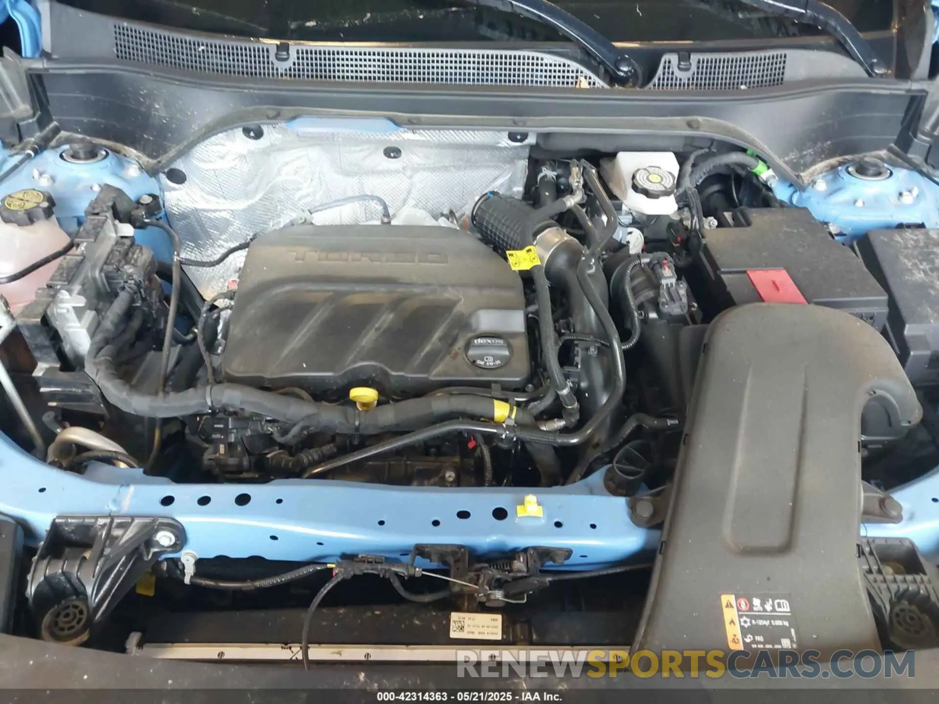 10 fotografías del automóvil dañado KL77LGE21RC057101 CHEVROLET TRAX 2024