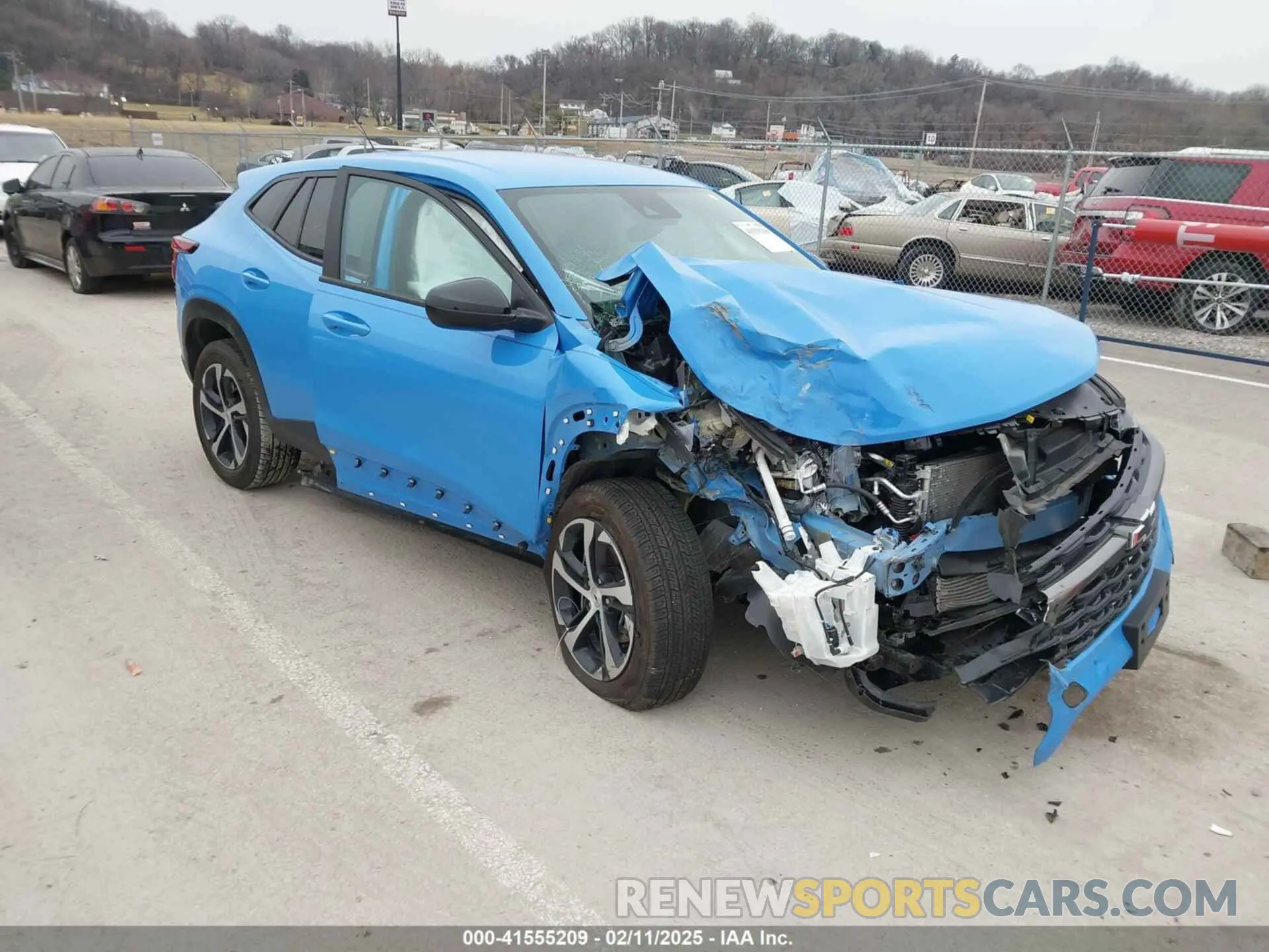 1 fotografías del automóvil dañado KL77LGE21RC149633 CHEVROLET TRAX 2024