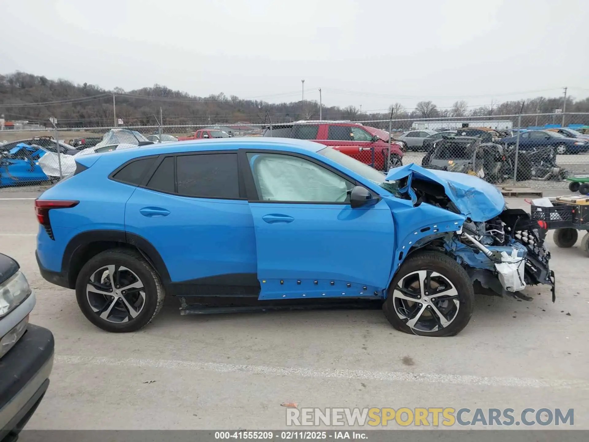 12 fotografías del automóvil dañado KL77LGE21RC149633 CHEVROLET TRAX 2024