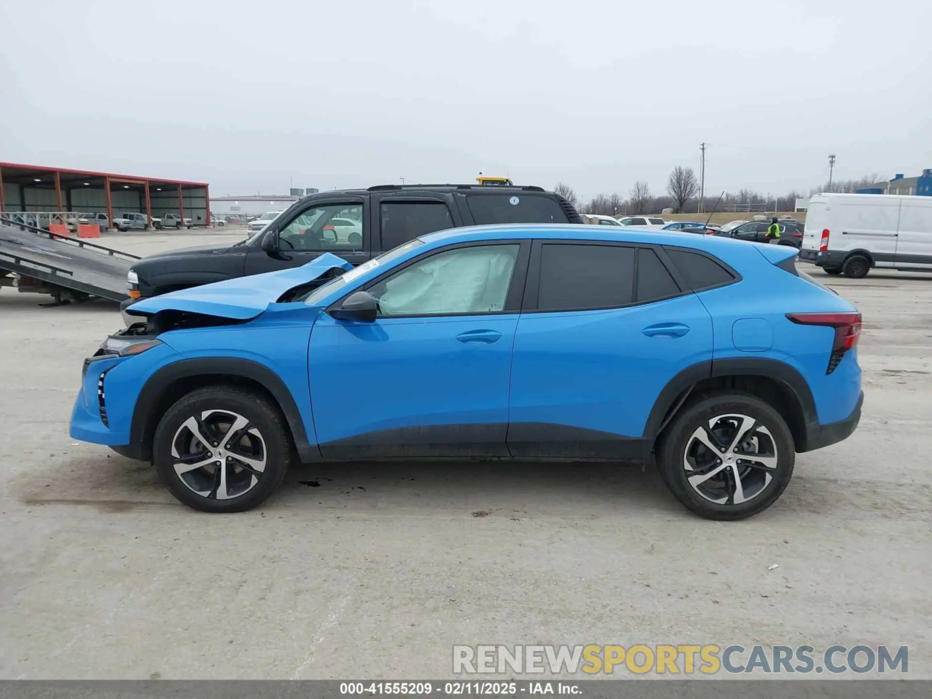 13 fotografías del automóvil dañado KL77LGE21RC149633 CHEVROLET TRAX 2024