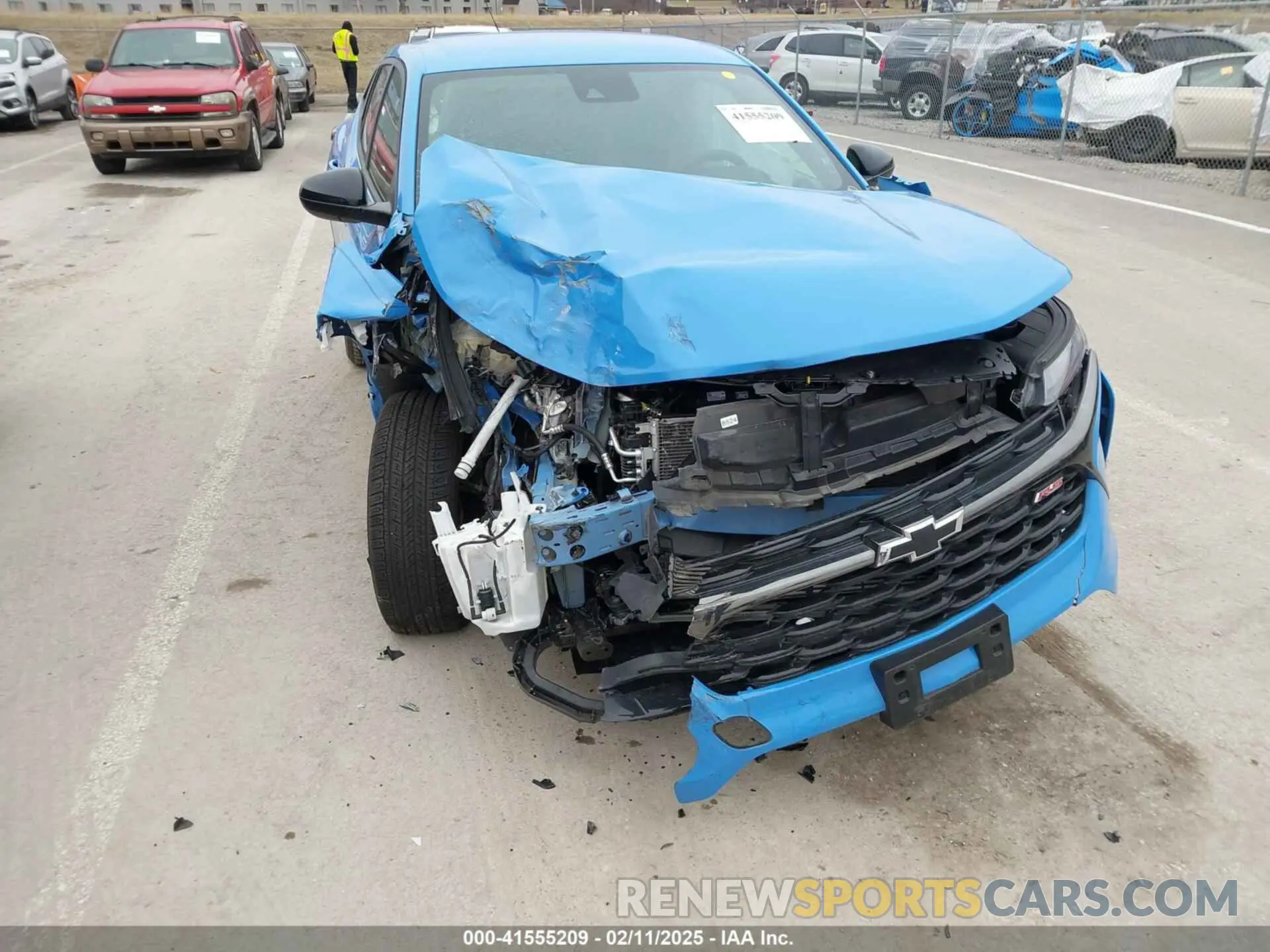 6 fotografías del automóvil dañado KL77LGE21RC149633 CHEVROLET TRAX 2024