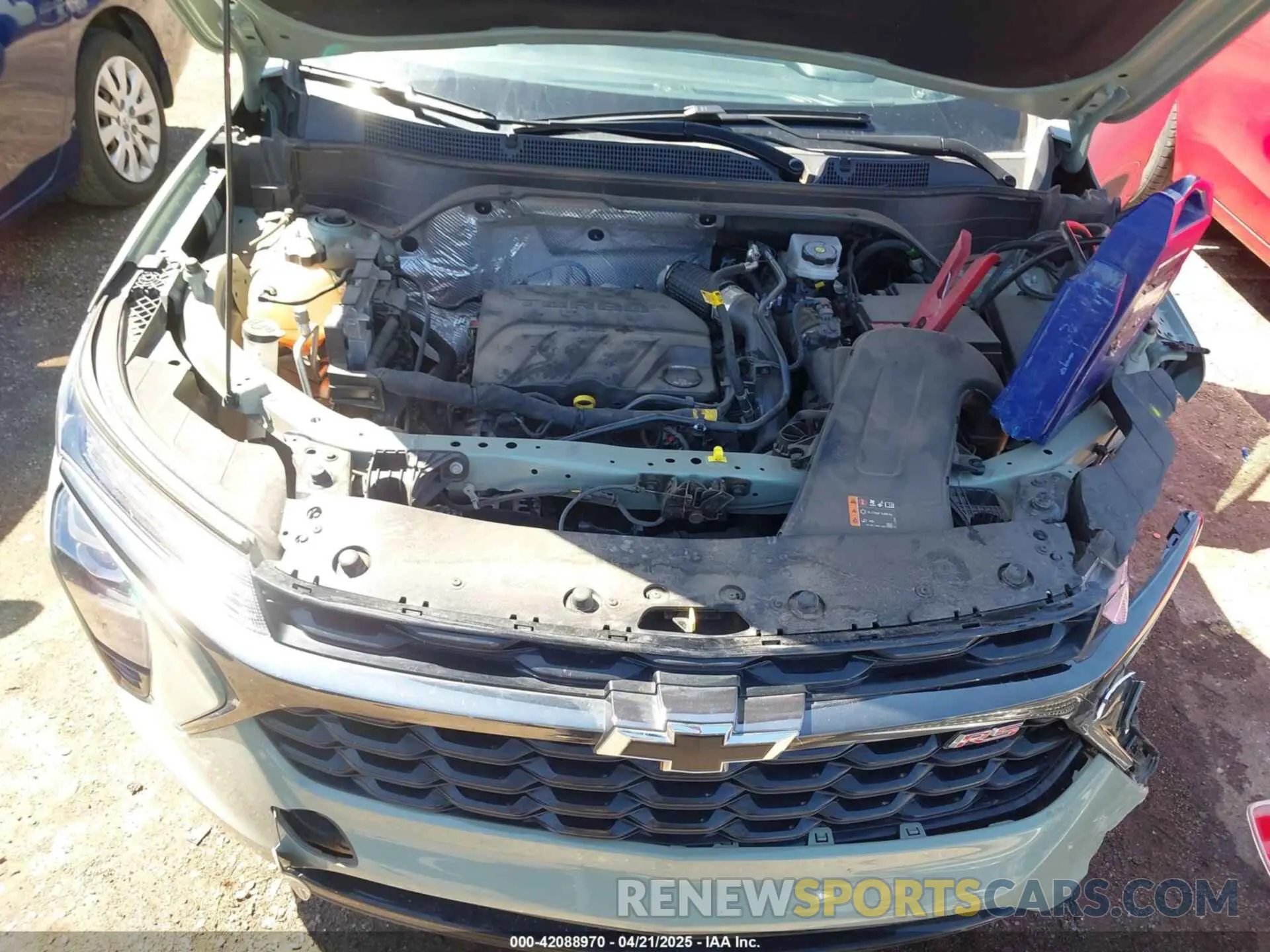 10 fotografías del automóvil dañado KL77LGE23RC090973 CHEVROLET TRAX 2024