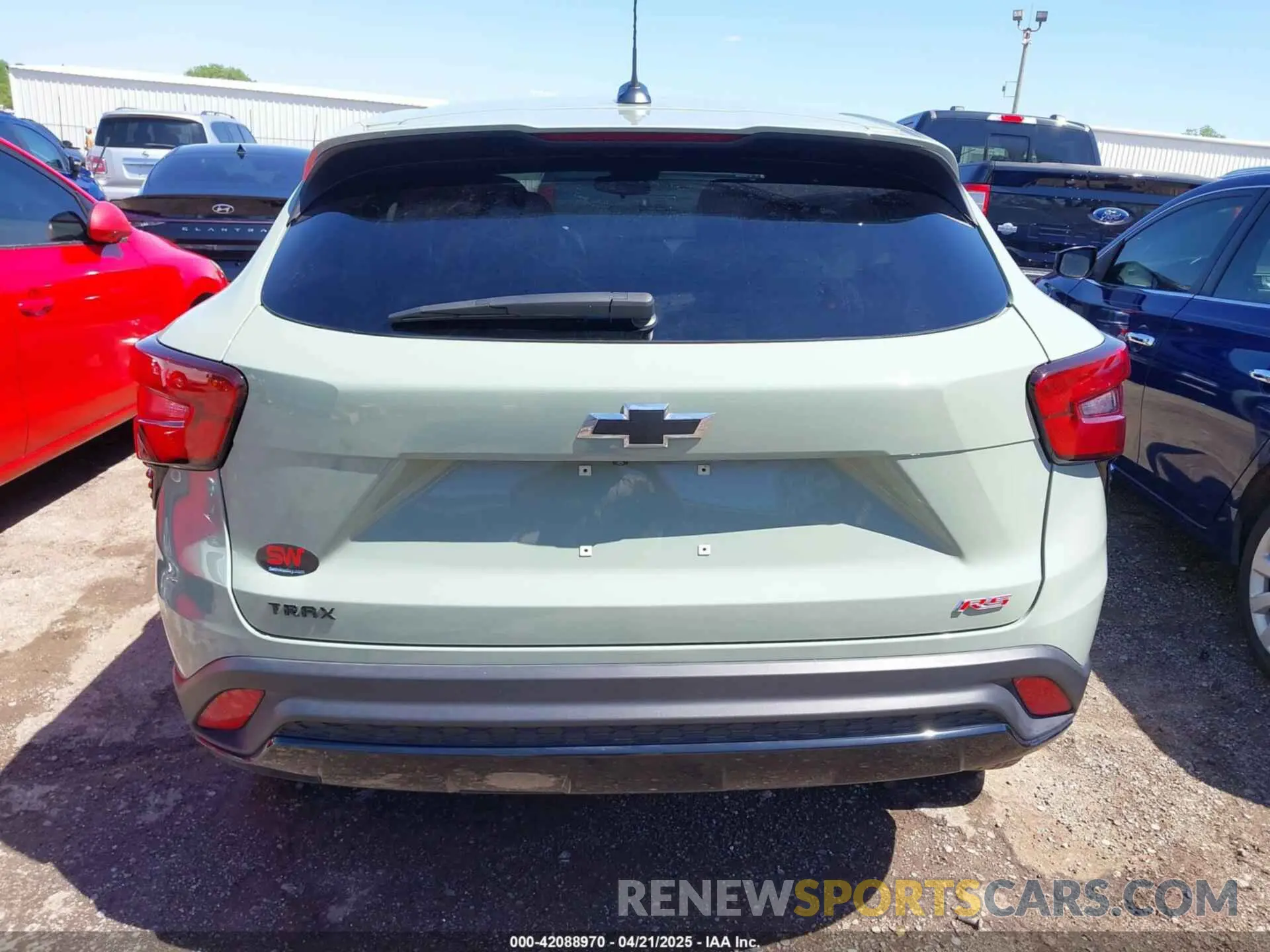 16 fotografías del automóvil dañado KL77LGE23RC090973 CHEVROLET TRAX 2024