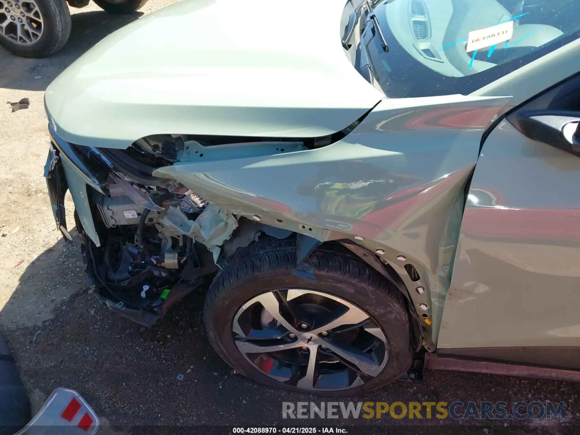 6 fotografías del automóvil dañado KL77LGE23RC090973 CHEVROLET TRAX 2024