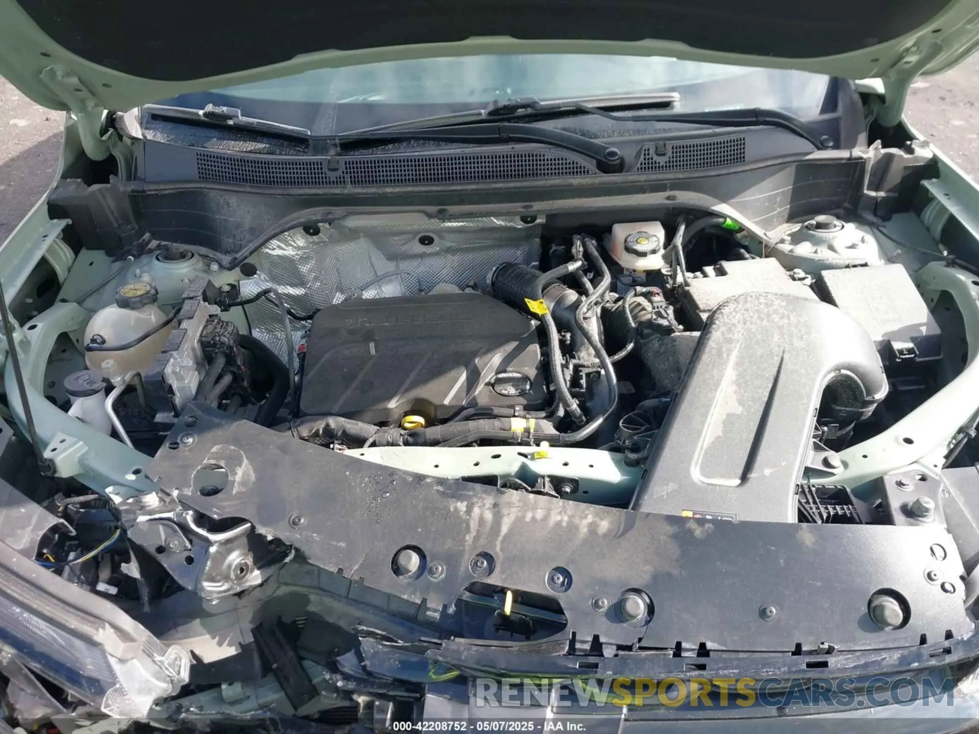 10 fotografías del automóvil dañado KL77LGE23RC099236 CHEVROLET TRAX 2024
