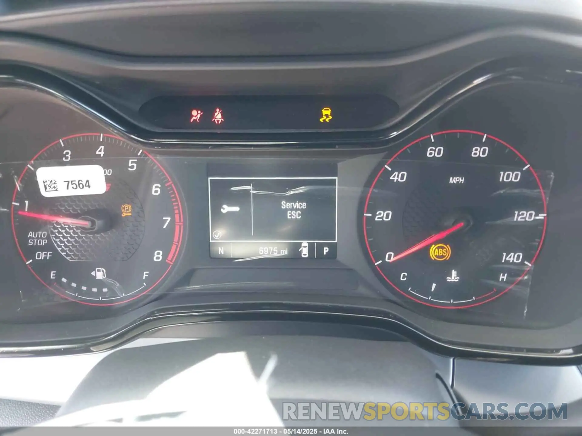 7 fotografías del automóvil dañado KL77LGE23RC190779 CHEVROLET TRAX 2024