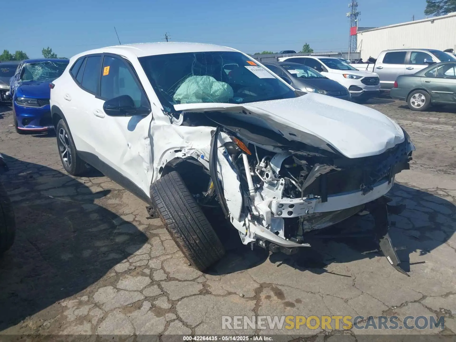 1 fotografías del automóvil dañado KL77LGE23RC194203 CHEVROLET TRAX 2024