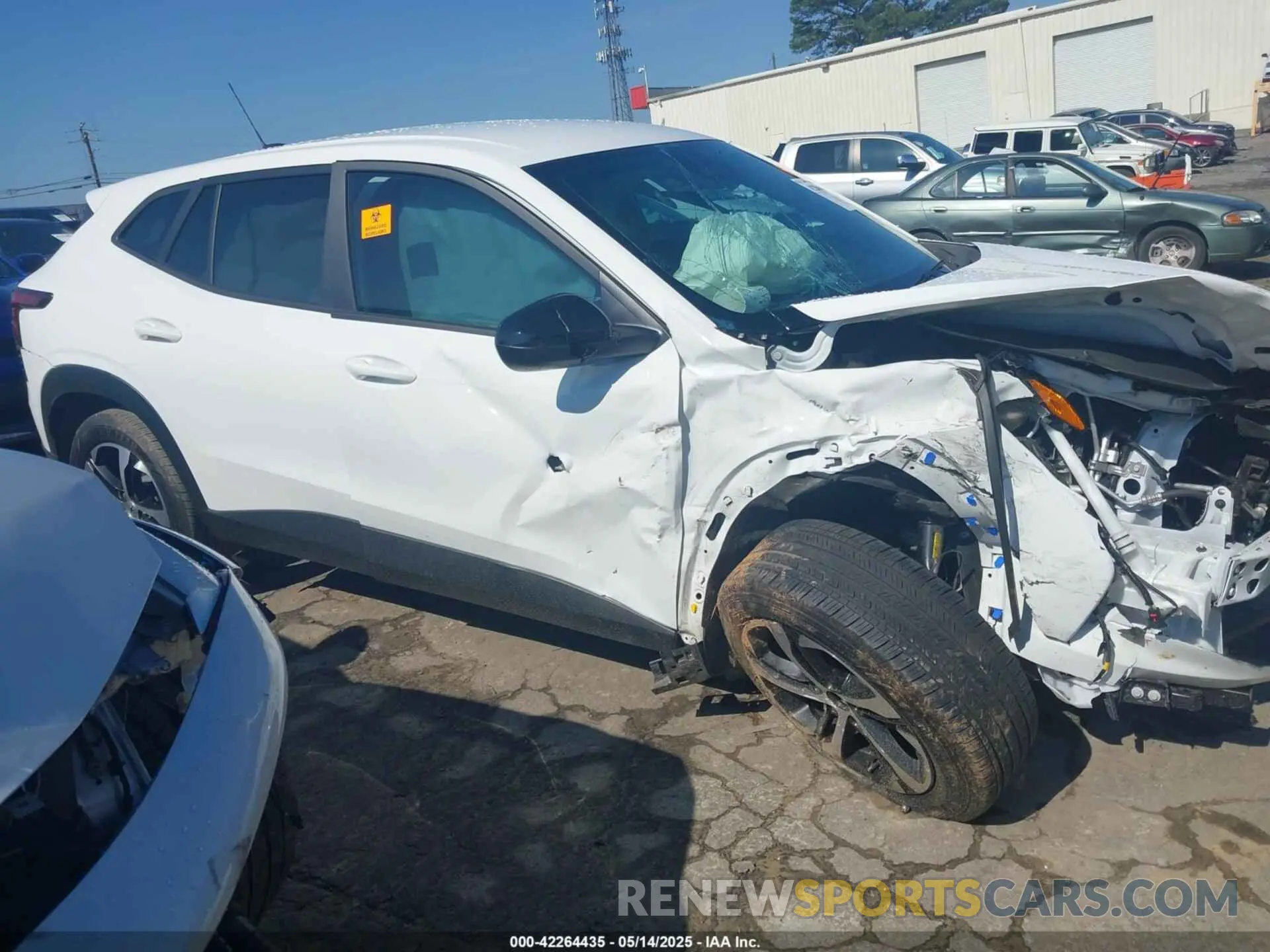 13 fotografías del automóvil dañado KL77LGE23RC194203 CHEVROLET TRAX 2024