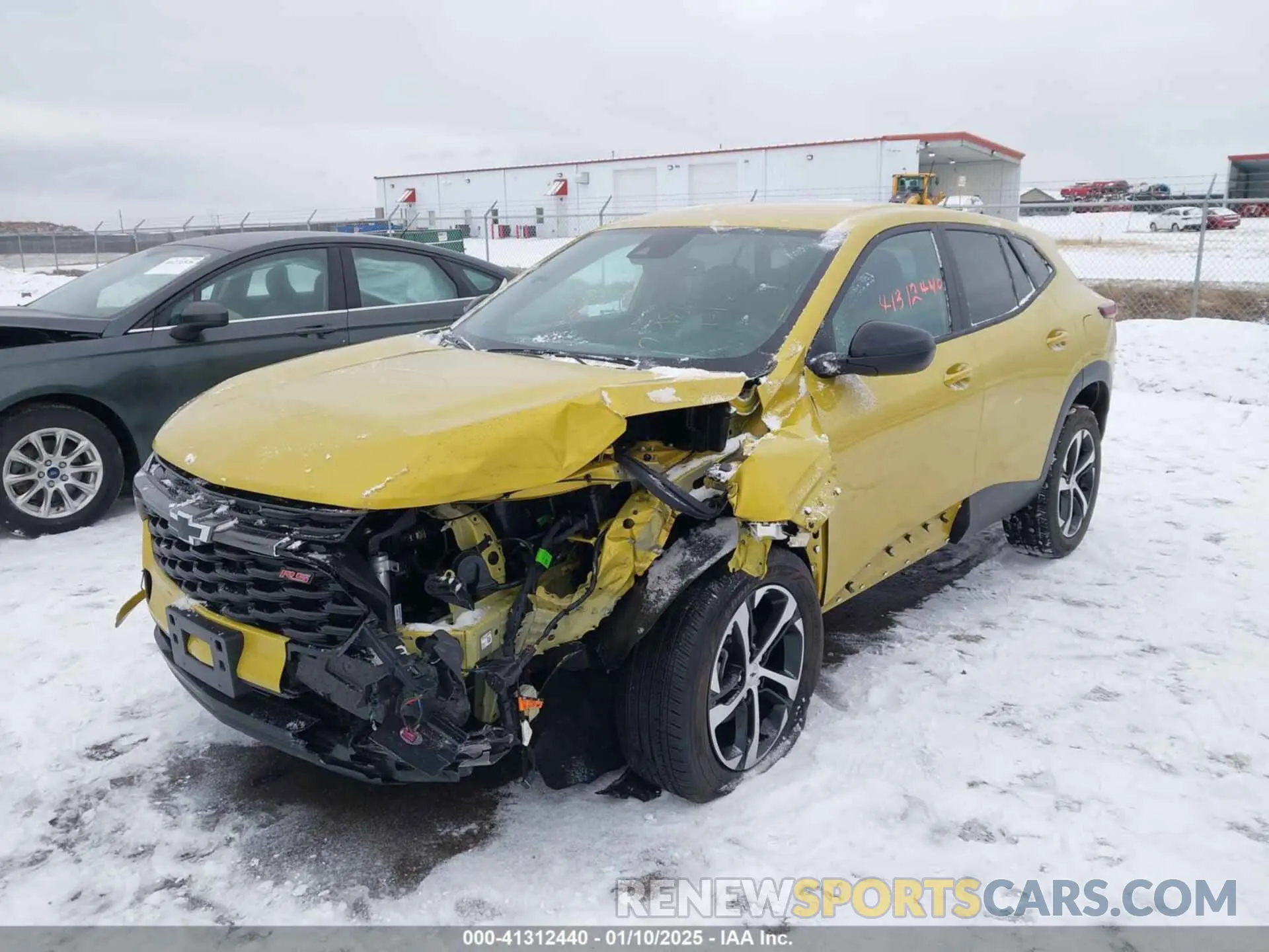 6 fotografías del automóvil dañado KL77LGE24RC068416 CHEVROLET TRAX 2024