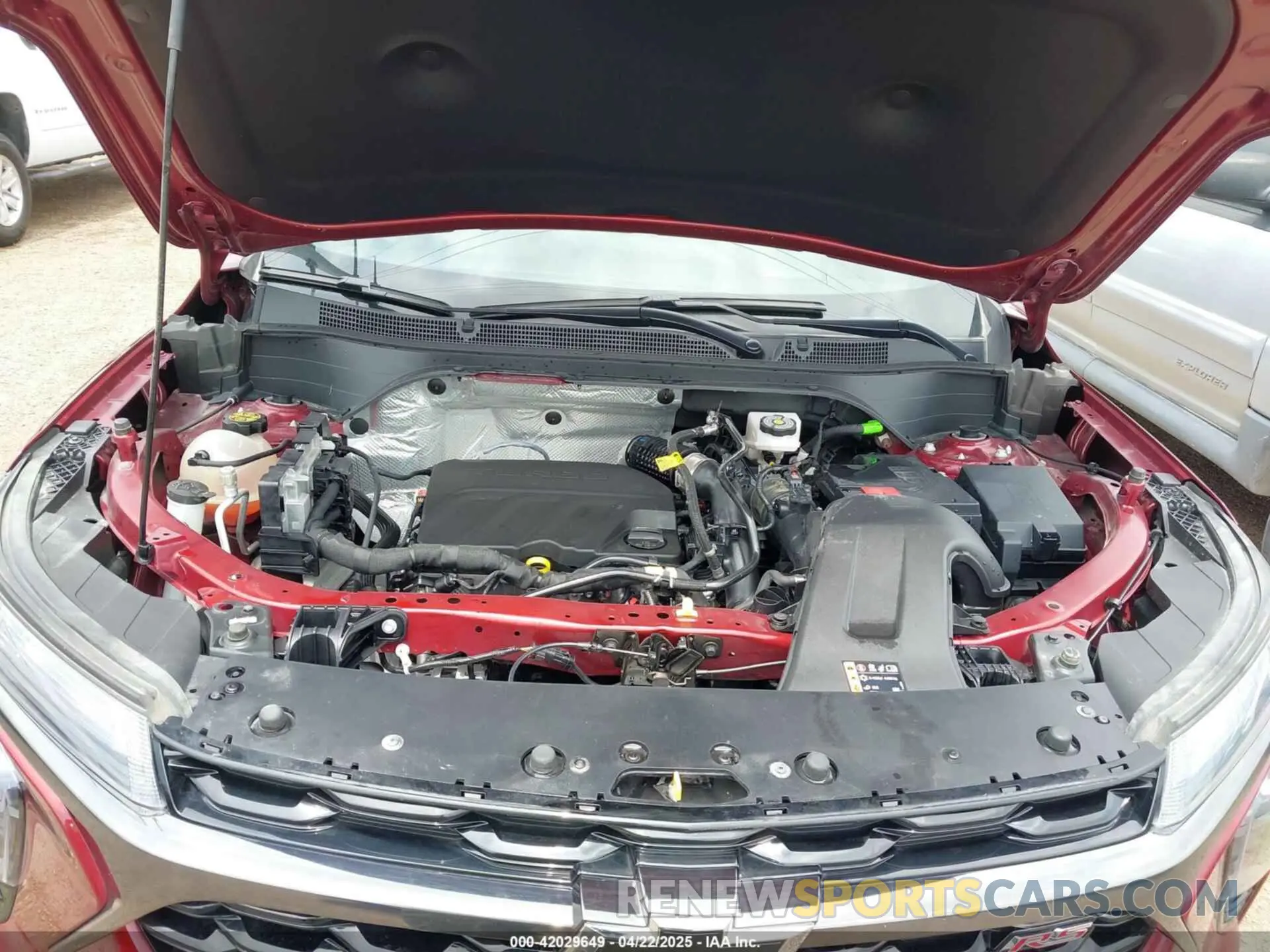 10 fotografías del automóvil dañado KL77LGE24RC145334 CHEVROLET TRAX 2024