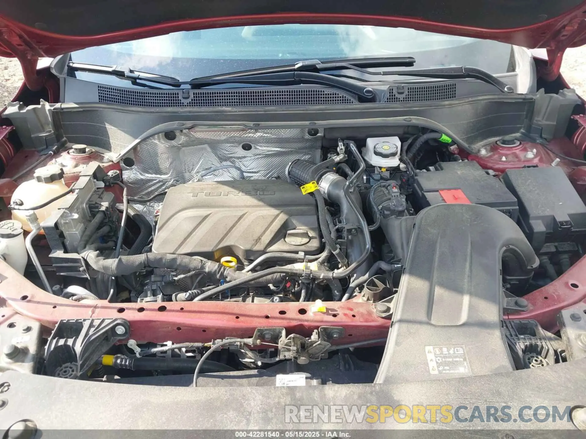 10 fotografías del automóvil dañado KL77LGE24RC163896 CHEVROLET TRAX 2024