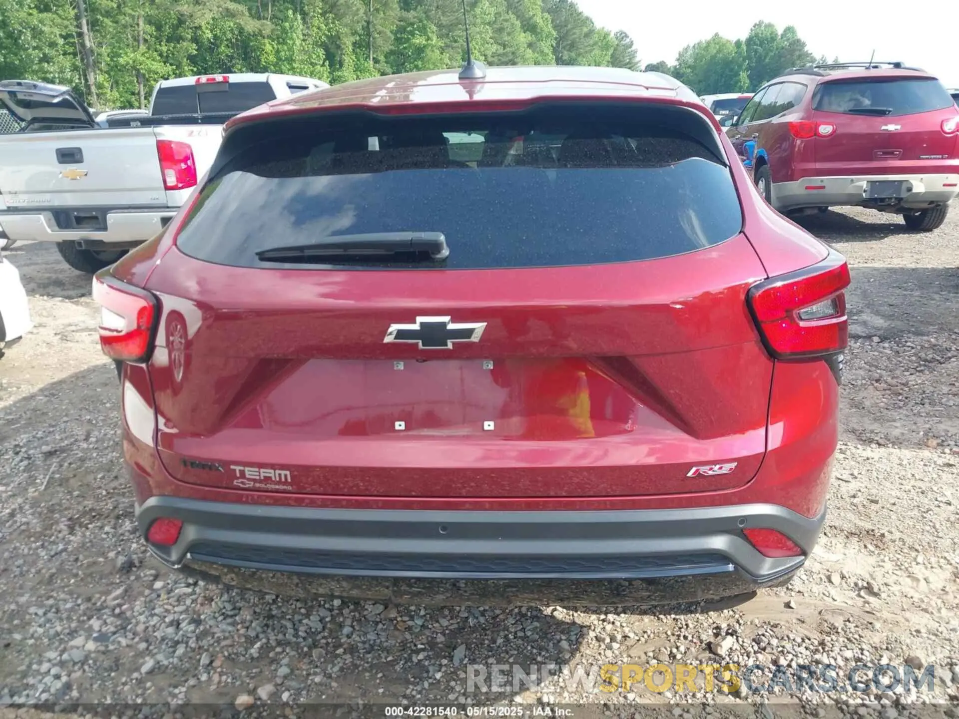 16 fotografías del automóvil dañado KL77LGE24RC163896 CHEVROLET TRAX 2024