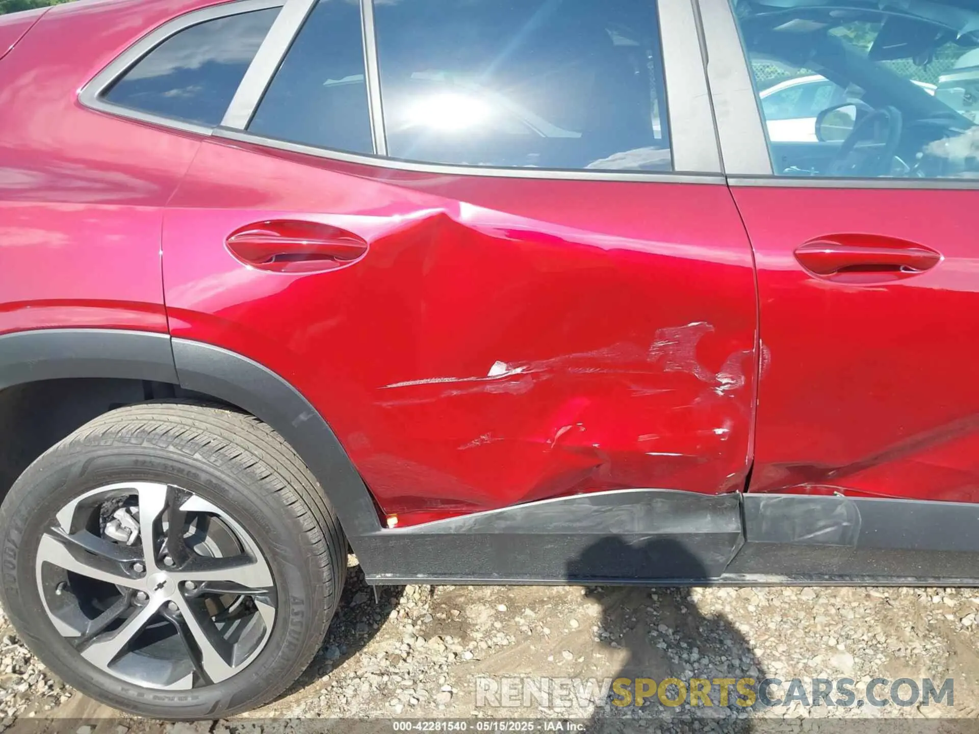 6 fotografías del automóvil dañado KL77LGE24RC163896 CHEVROLET TRAX 2024