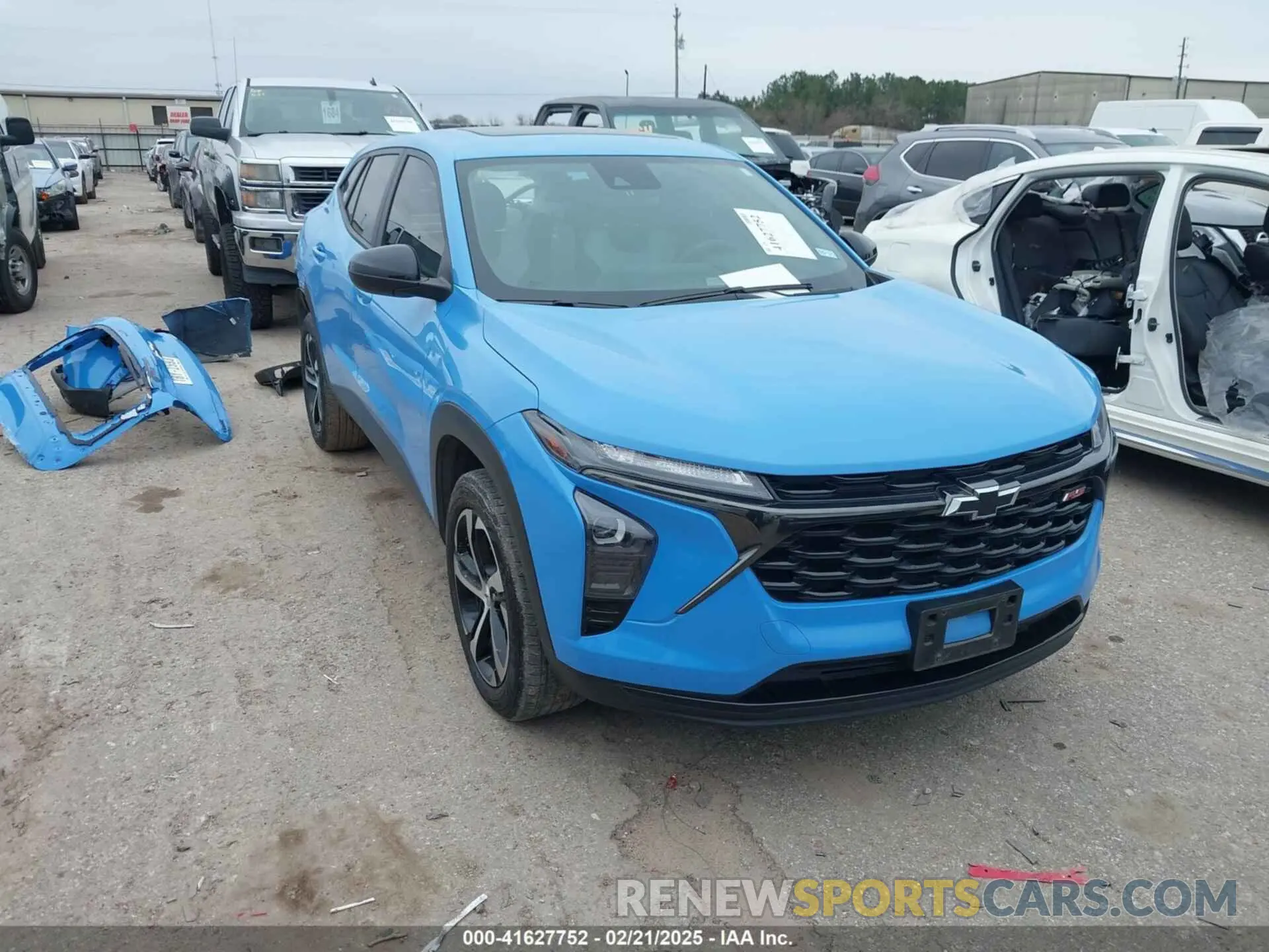 1 fotografías del automóvil dañado KL77LGE26RC013224 CHEVROLET TRAX 2024