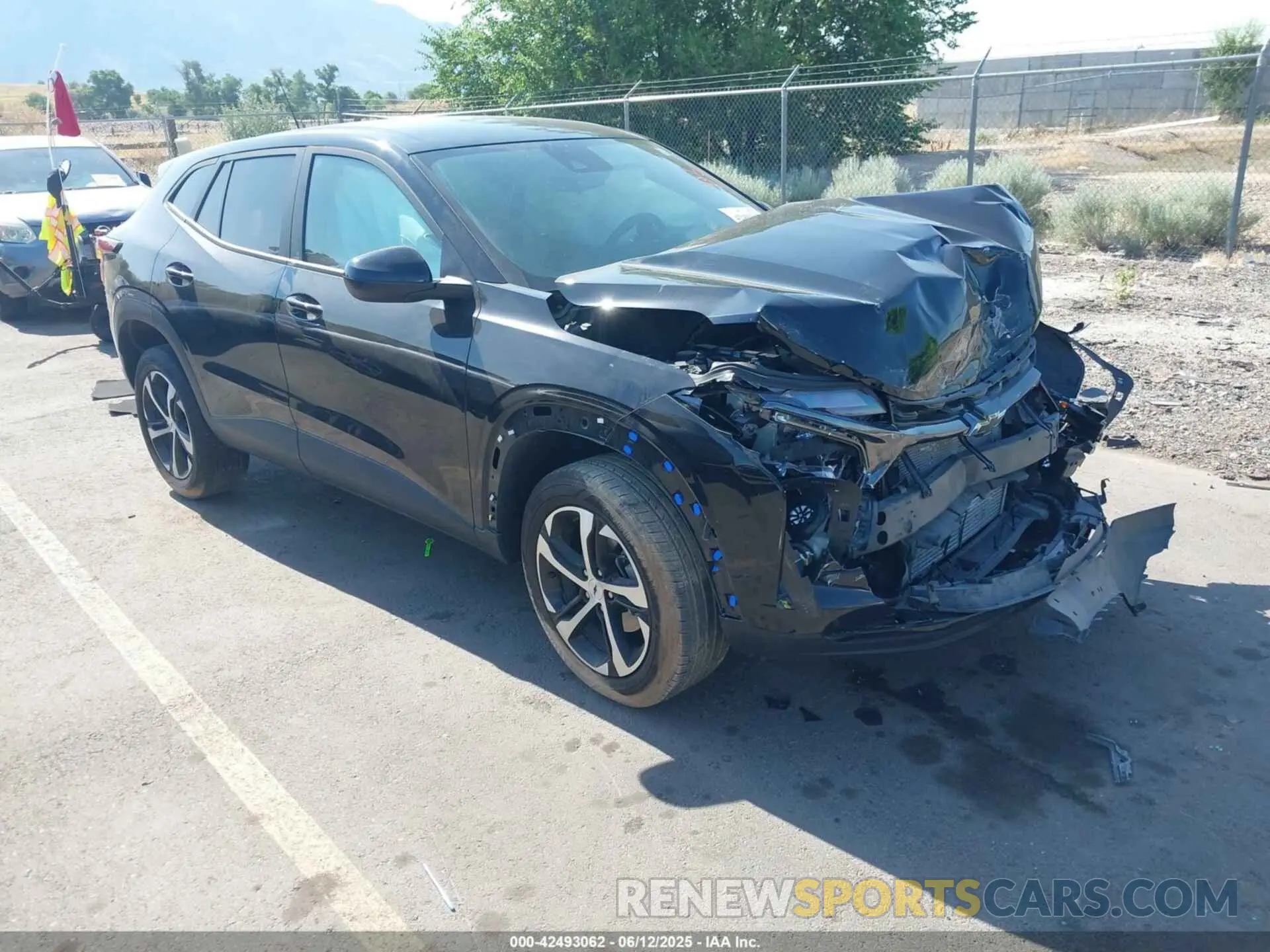 1 fotografías del automóvil dañado KL77LGE26RC122976 CHEVROLET TRAX 2024