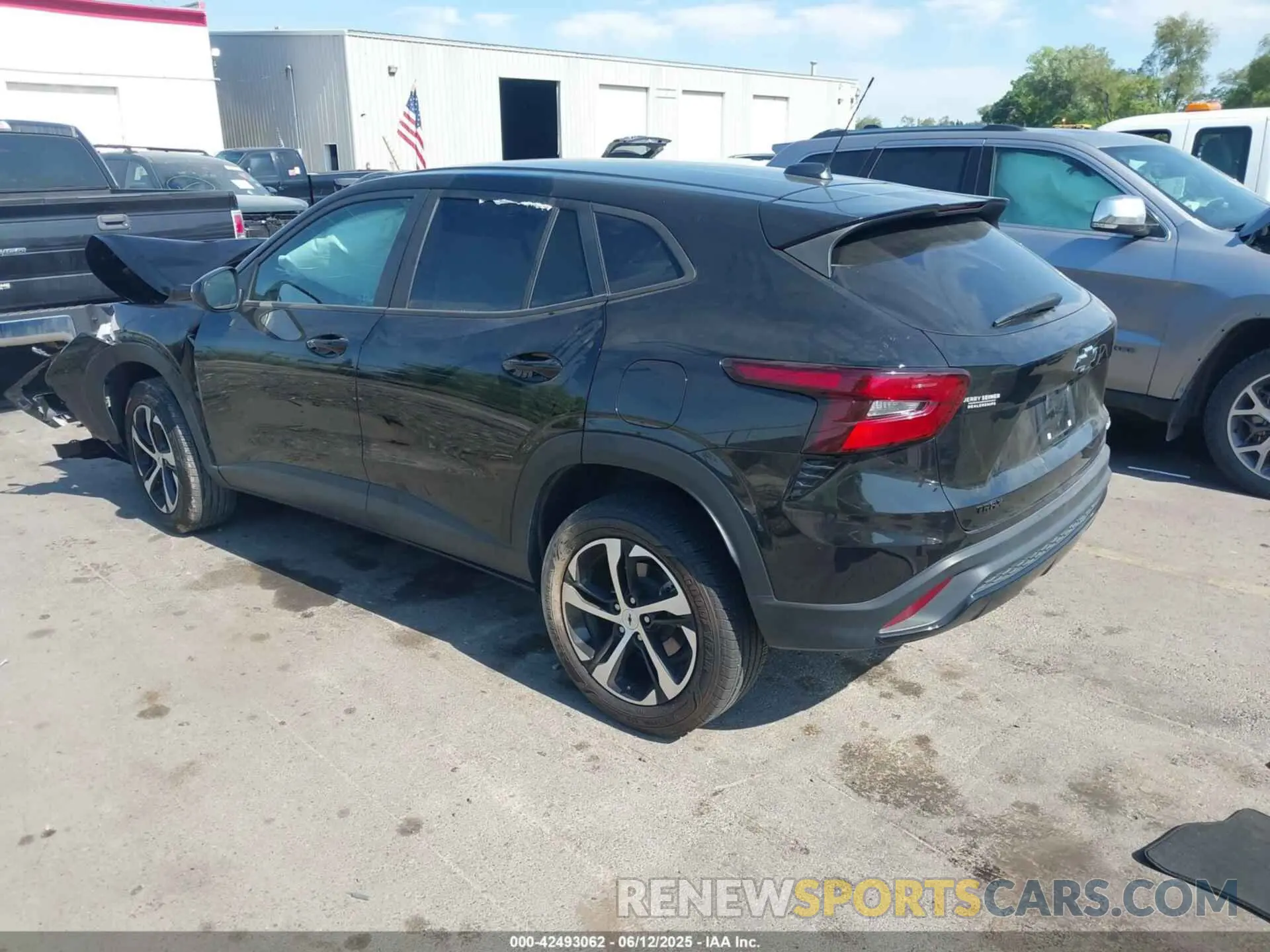3 fotografías del automóvil dañado KL77LGE26RC122976 CHEVROLET TRAX 2024
