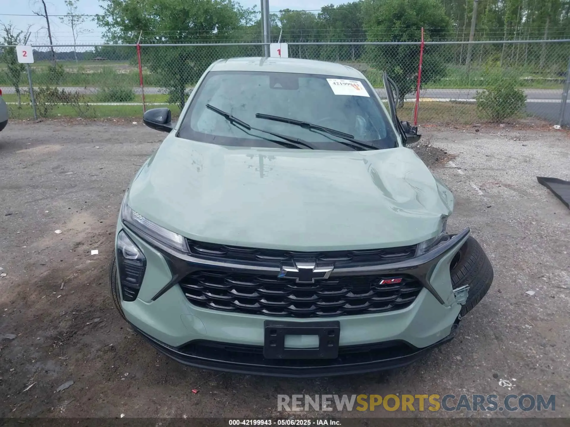 12 fotografías del automóvil dañado KL77LGE26RC200057 CHEVROLET TRAX 2024