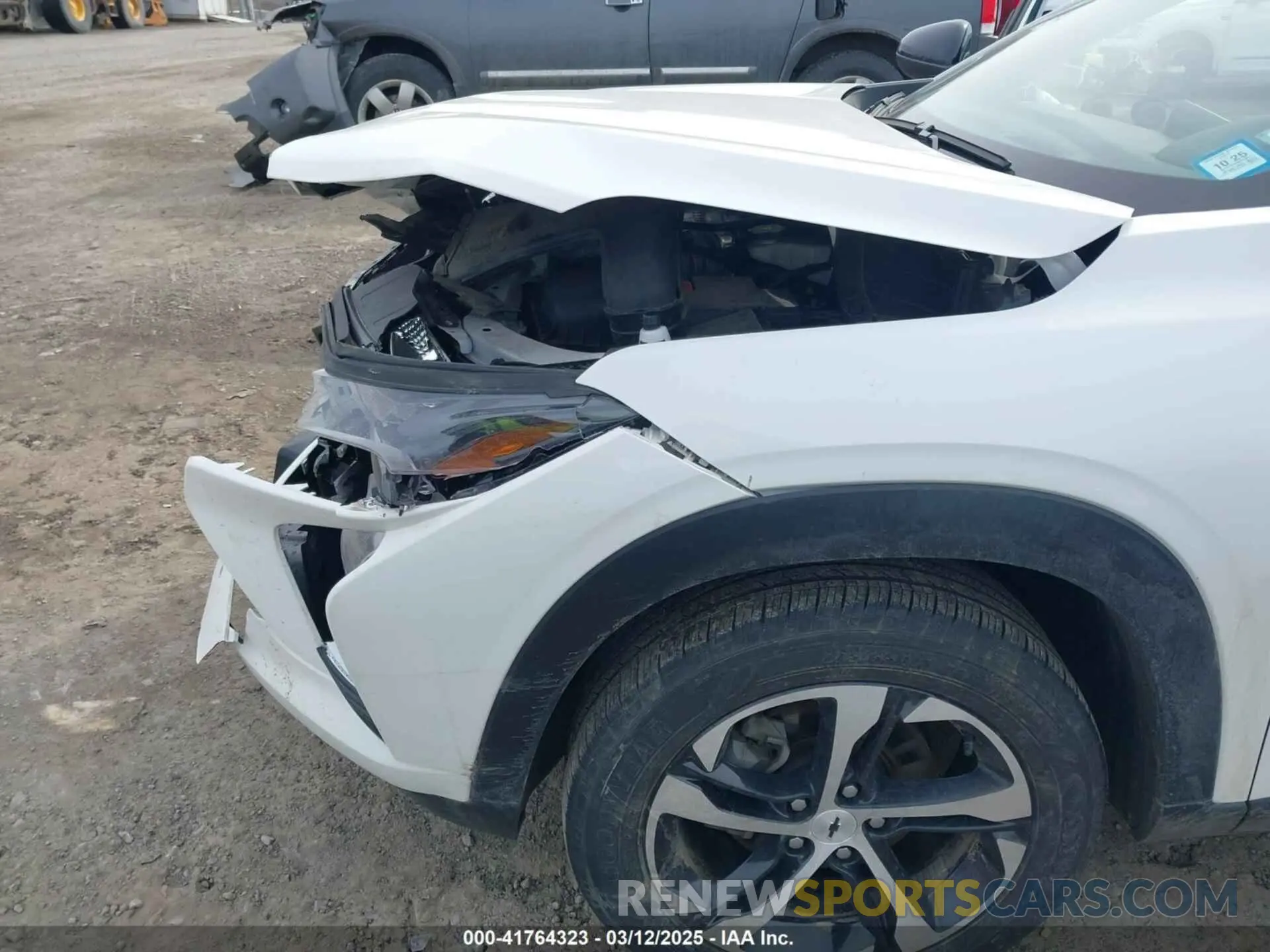 6 fotografías del automóvil dañado KL77LGE28RC058472 CHEVROLET TRAX 2024