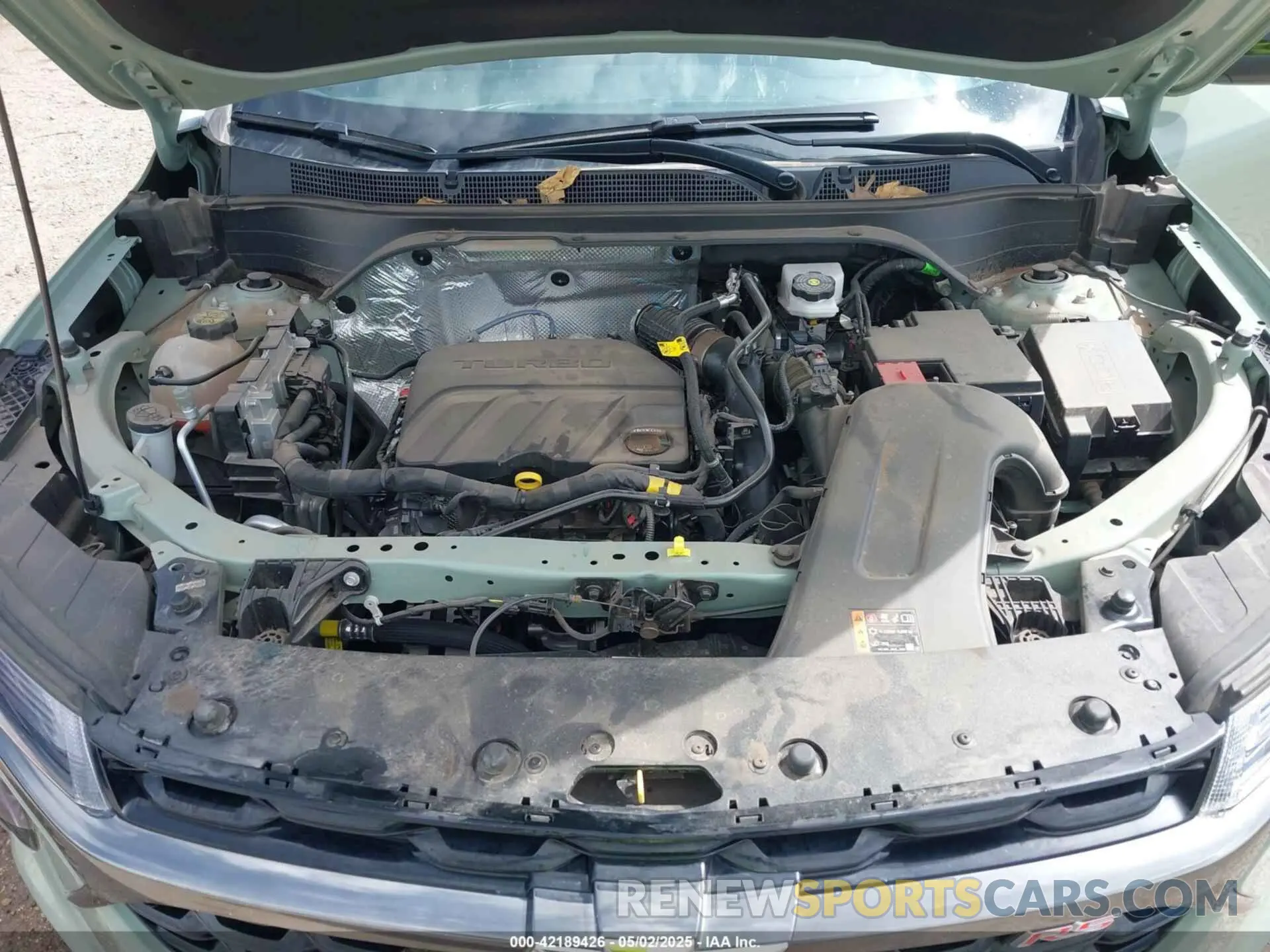10 fotografías del automóvil dañado KL77LGE28RC099460 CHEVROLET TRAX 2024