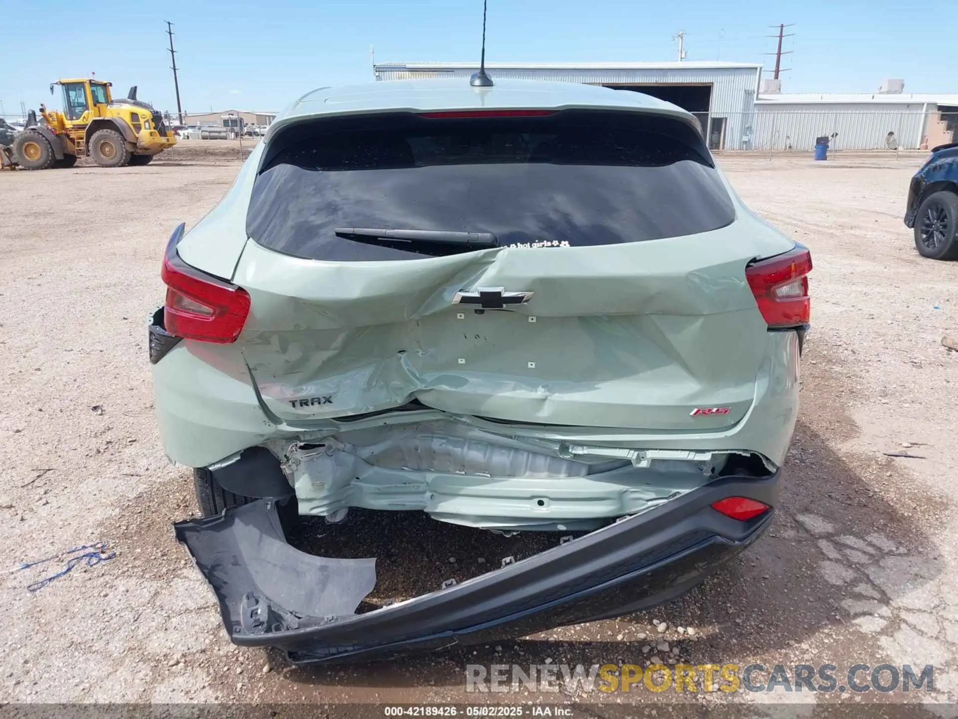 16 fotografías del automóvil dañado KL77LGE28RC099460 CHEVROLET TRAX 2024