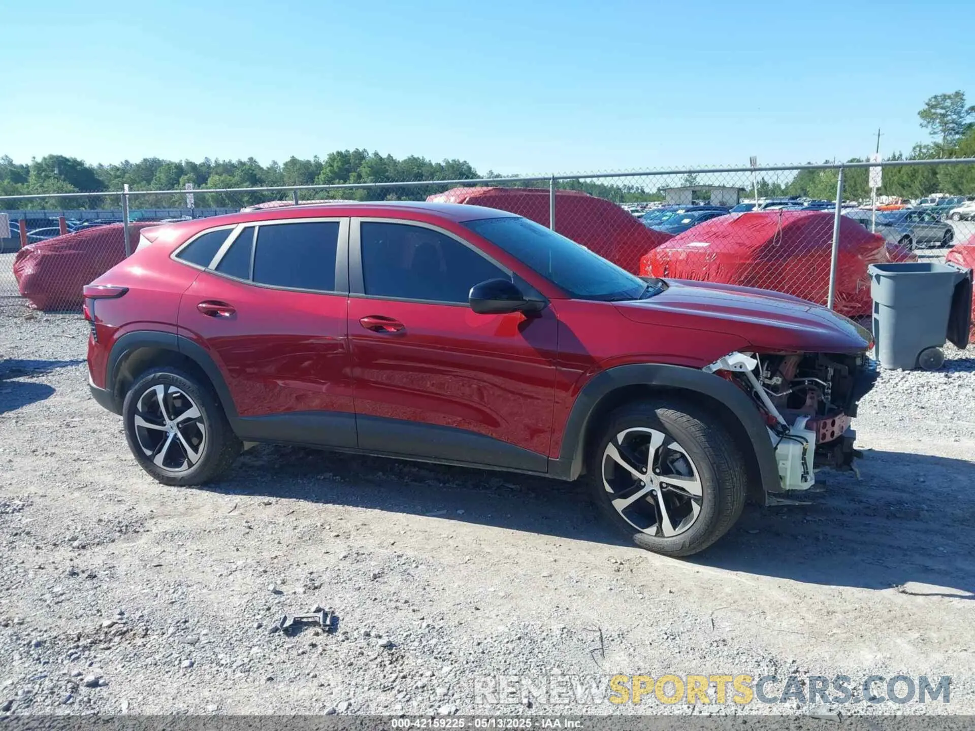 14 fotografías del automóvil dañado KL77LGE28RC137978 CHEVROLET TRAX 2024