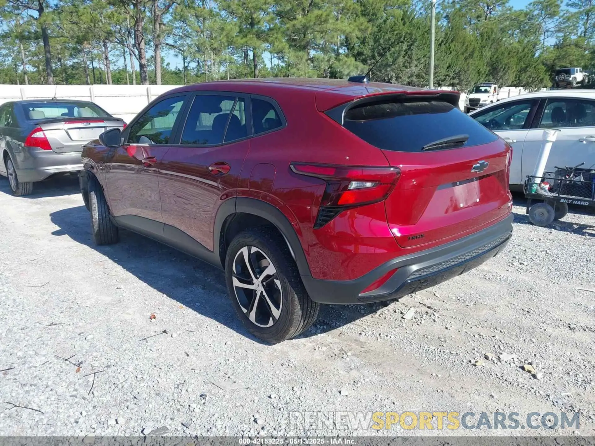 3 fotografías del automóvil dañado KL77LGE28RC137978 CHEVROLET TRAX 2024